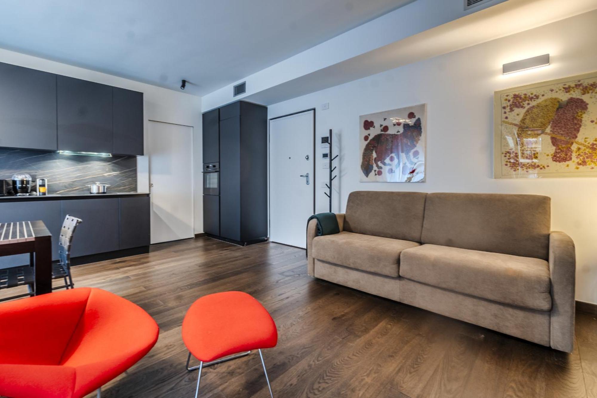 Luxury Apartment - Free Parking - Duomo-Navigli 밀라노 외부 사진